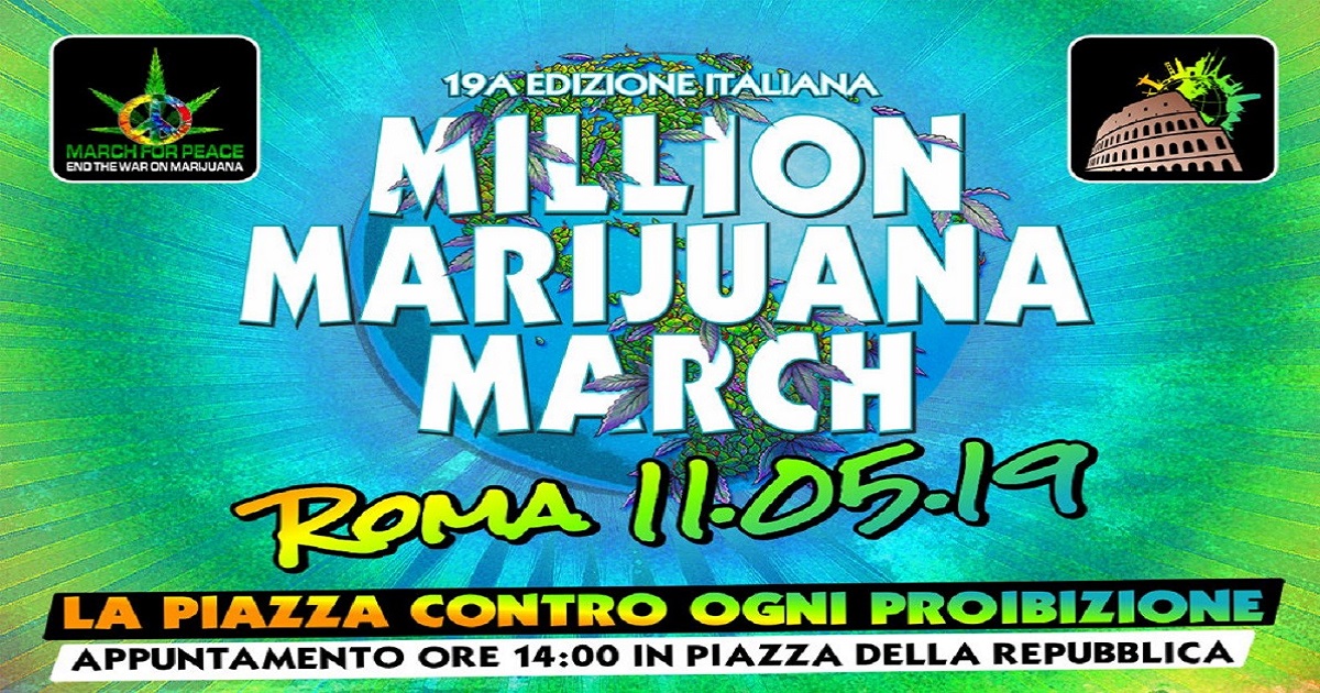 Million Marijuana March 2019: Tutto quello che c’è da sapere 